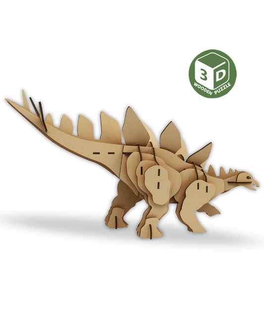 AGE OF DINOSAURS: 3D Lesena Sestavljanka - Stegosaurus