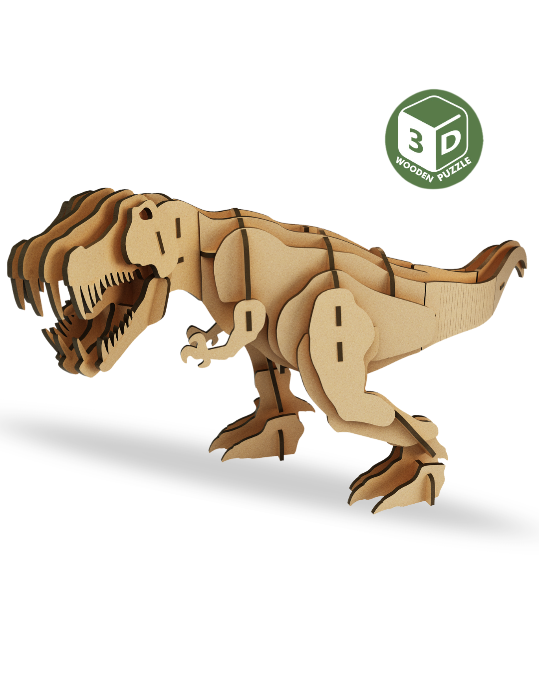 AGE OF DINOSAURS: 3D Lesena Sestavljanka - Tyrannosaurus Rex